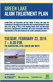 Click here for a printable PDF of Alum Treatment Meeting on February 23, 2016 Announcement